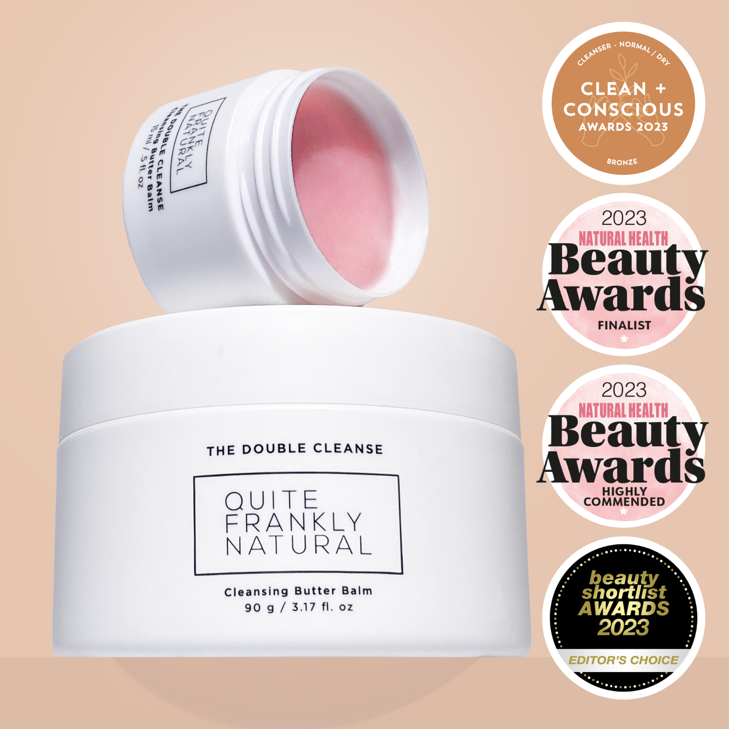 THE DOUBLE CLEANSE - CLEANSING BUTTER BALM
